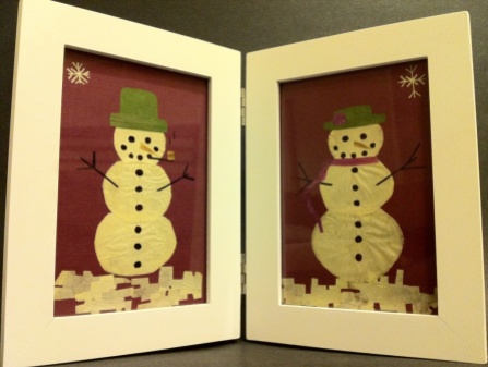 Mr. and Mrs. Snowman